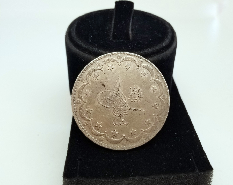 SULTAN MEHMET REŞAT HAN DÖNEMİ KOLEKSİYONLUK 20 KURUŞ MECİDİYE