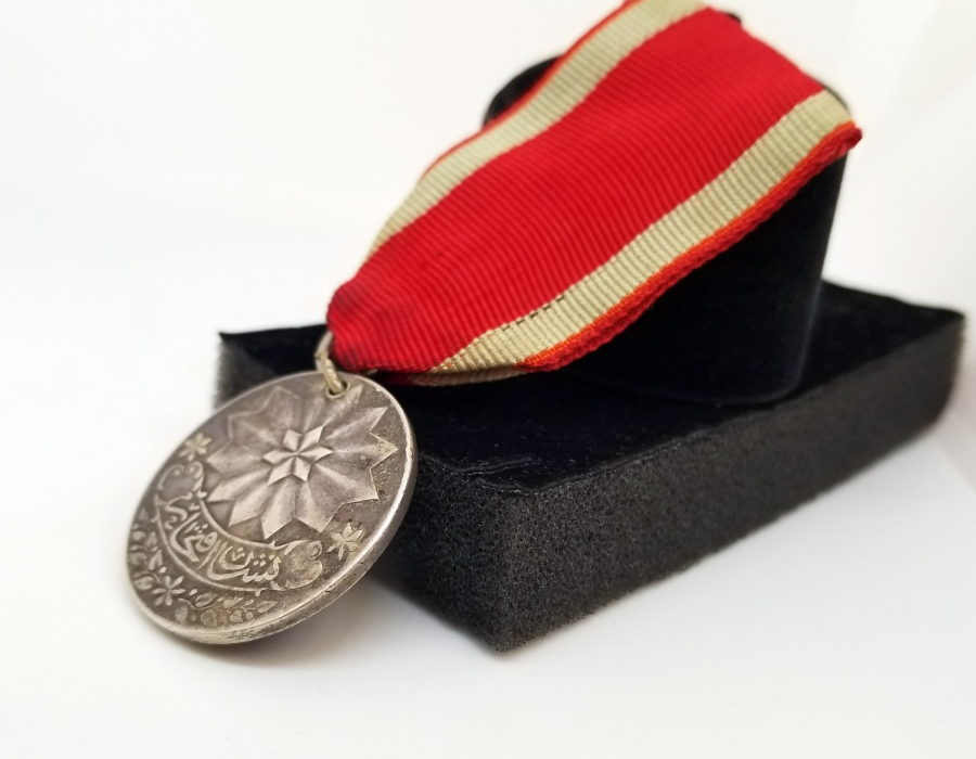 OSMANLI DÖNEMİ GÜMÜŞ İFTİHAR MADALYASI