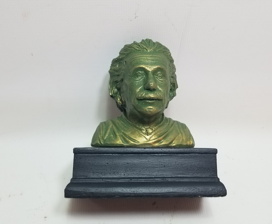 POLYESTER EINSTEIN BÜSTÜ
