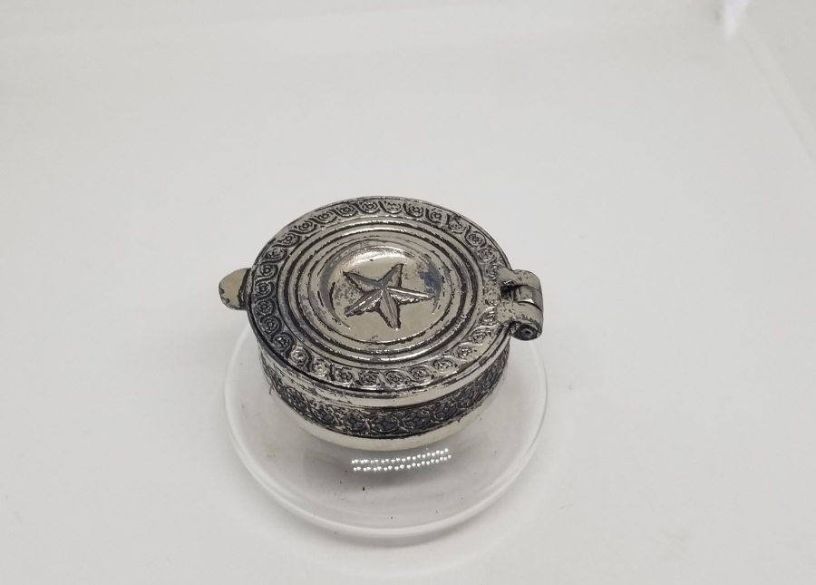 AY YILDIZ KAPAKLI OSMANLI DÖNEMİ NADİR CAM HOKKA