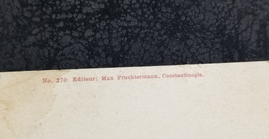 MAX FRUCHTERMANN EDİTÖRLÜĞÜNDE HAZIRLANMIŞ OSMANLI PADİŞAHLARI SERİSİNE AİT NADİR OSMANLI KARTPOSTAL