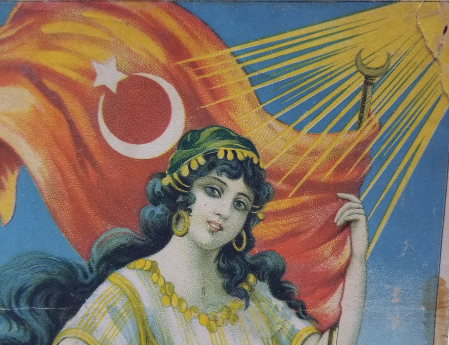 OSMANLI DÖNEMİ NADİR ORYANTALİST AFİŞ
