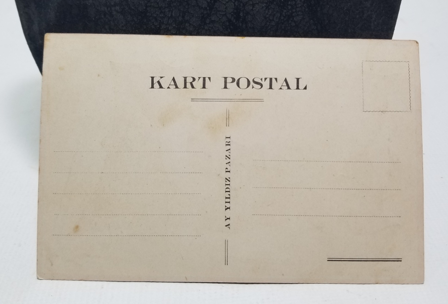 CUMHURİYET BAŞLARI ŞANLI BAYRAĞIMIZ GÖRSELLİ KARTPOSTAL