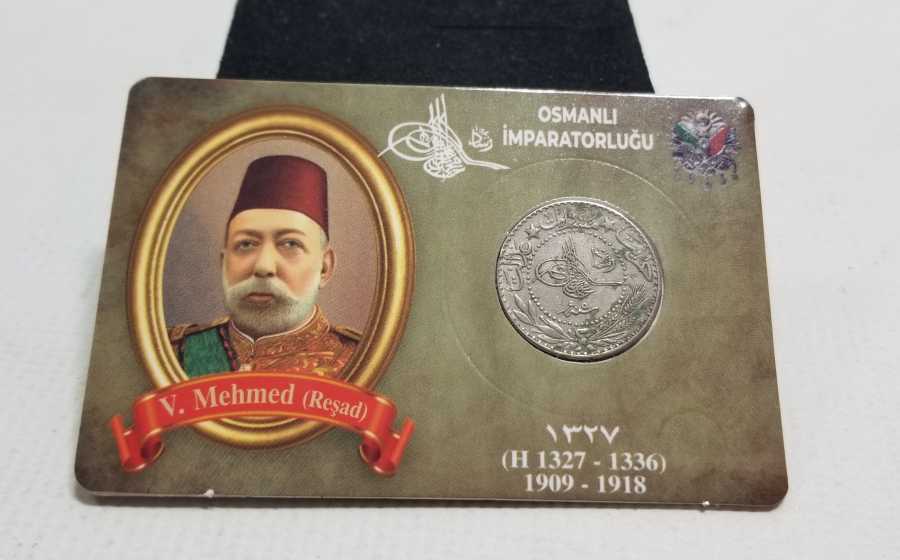 MEHMET REŞAD HAN DÖNEMİ KOLEKSİYONLUK NİKEL 20 PARA