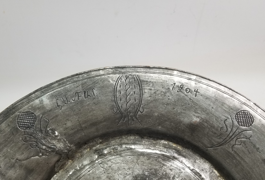 1904 TARİHLİ OSMANLI DÖNEMİ NADİR RUM LENGER