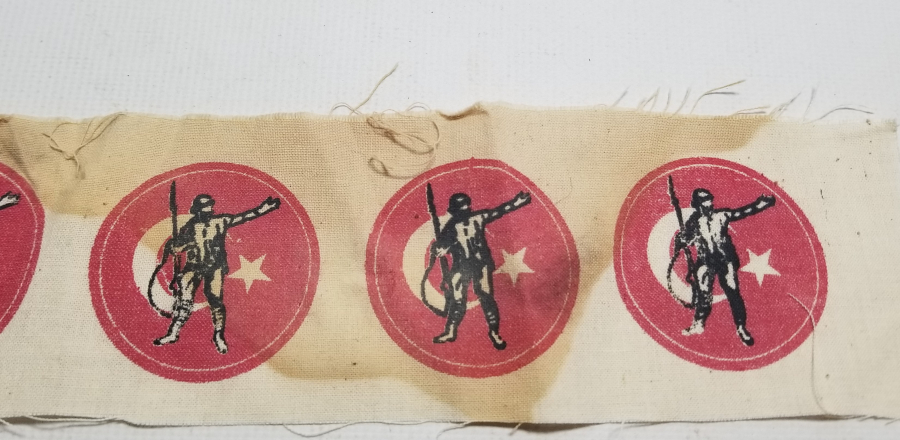 KORE SAVAŞI DÖNEMİ KESİLMEMİŞ - KULLANILMAMIŞ ASKERİ DÖRTLÜ PEÇ