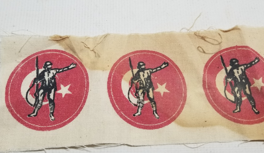 KORE SAVAŞI DÖNEMİ KESİLMEMİŞ - KULLANILMAMIŞ ASKERİ DÖRTLÜ PEÇ
