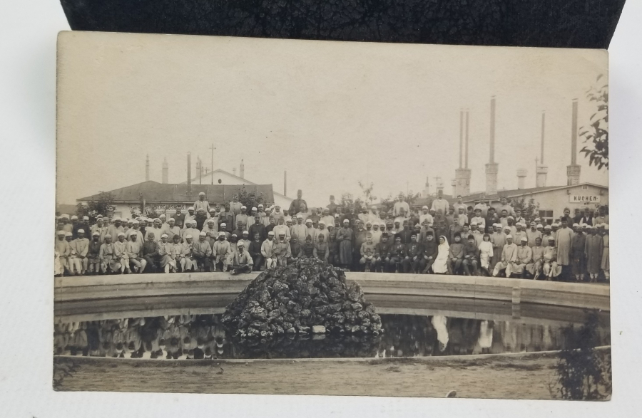 ÜZERİNDE ALMANCA KIŞLA MUTFAĞI YAZILI 1. DÜNYA SAVAŞI DÖNEMİ GALİÇYA CEPHESİ FOTOĞFAF
