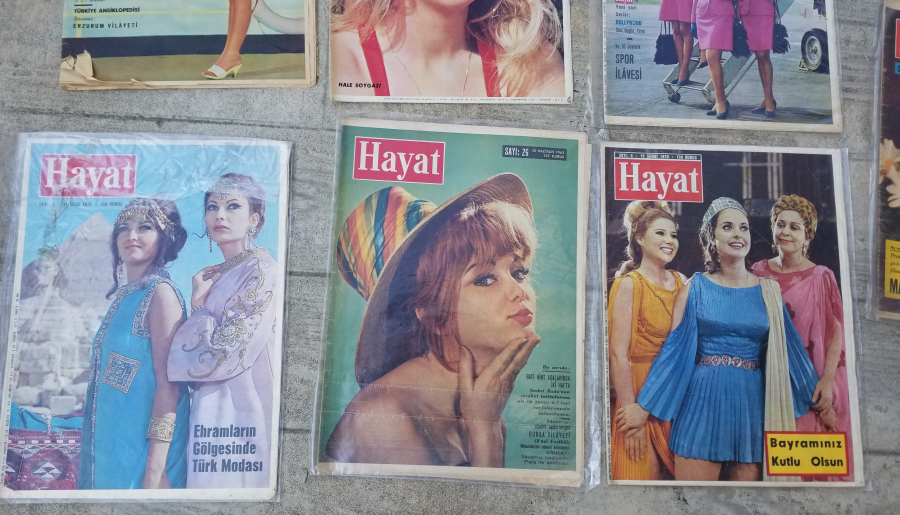ANTİKA HAYAT DERGİLERİ LOTU