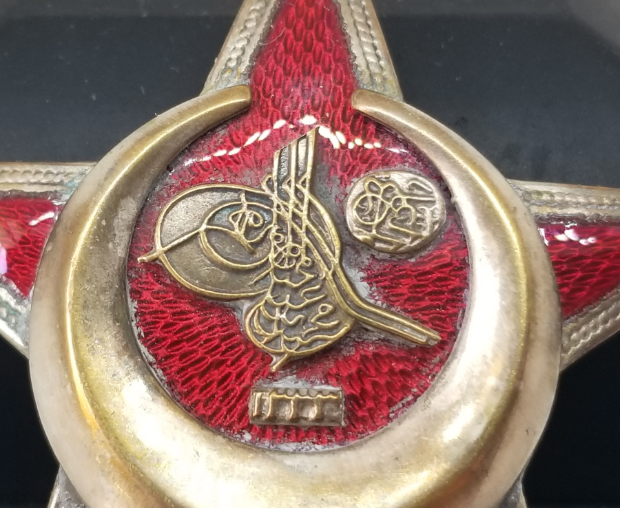 1.DÜNYA SAVAŞI DÖNEMİ BB&CO ÜRETİMİ MİNELİ SUBAY HARP MADALYASI