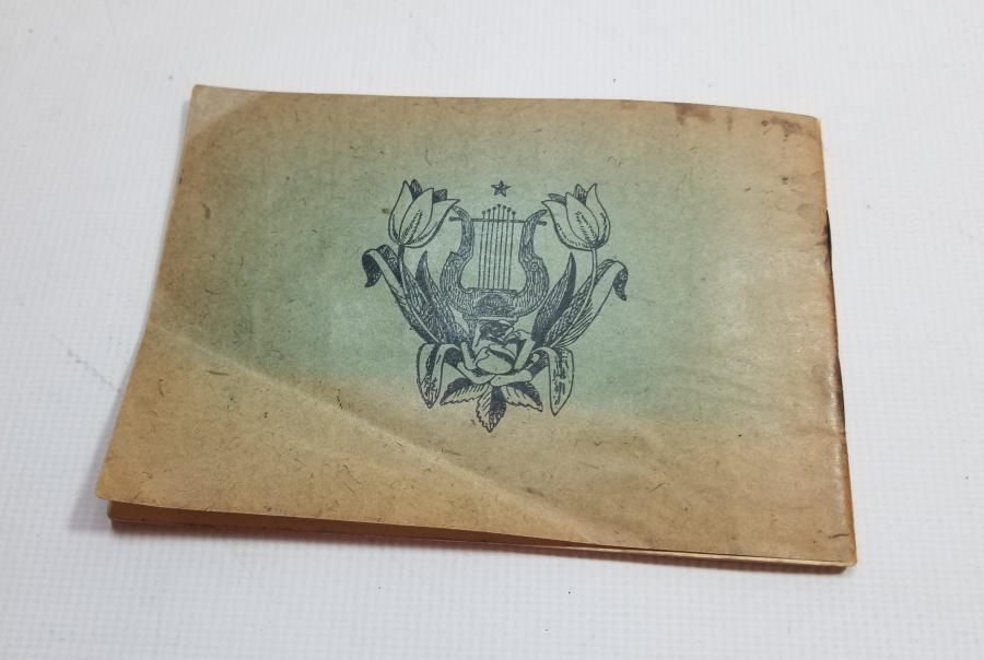OSMANLI DÖNEMİ KULLANILMAMIŞ NADİR ŞAMLI İSKENDER NOTA DEFTERİ
