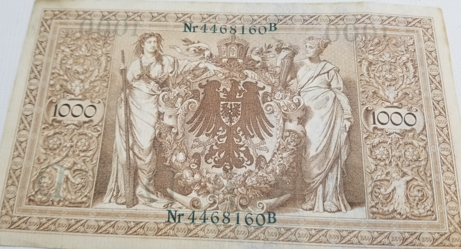 1910 YILI ALMAN 1 MARK