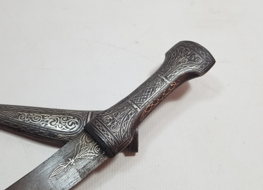 KOFGARİ İŞÇİLİKLİ  NADİR TİPTE BURSA ZENNE KAMA