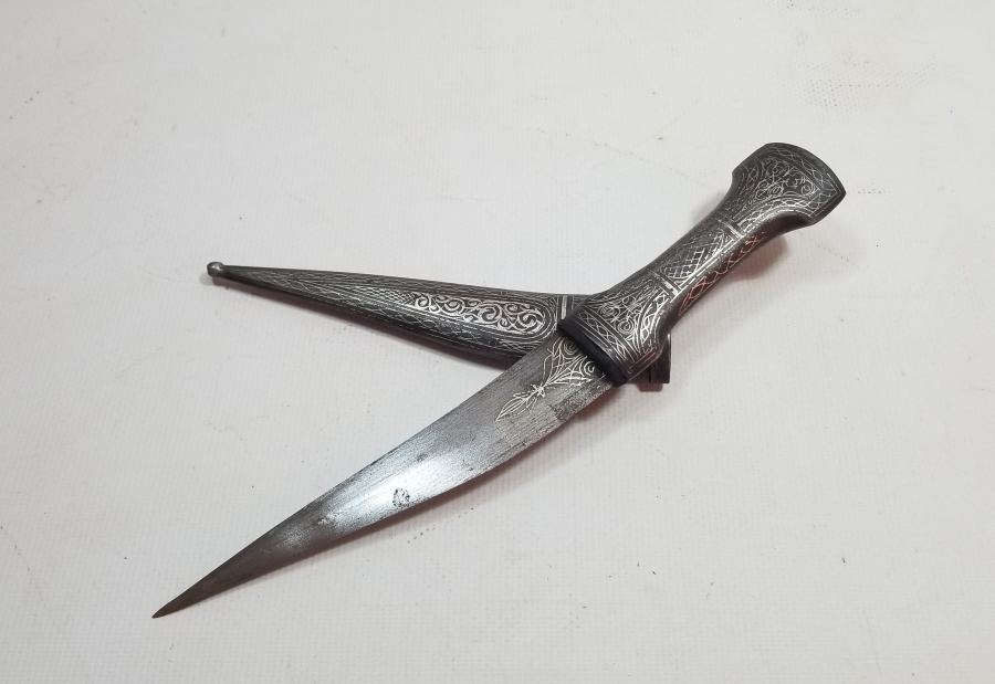 KOFGARİ İŞÇİLİKLİ  NADİR TİPTE BURSA ZENNE KAMA