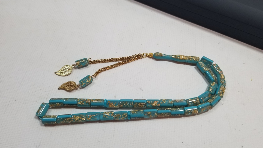 ÖZEL YAPIM ALTIN PARÇALI TESPİH
