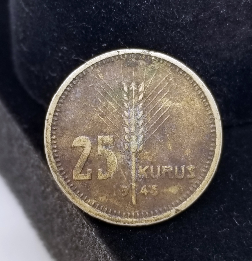 1943 YILI 25 KURUŞ