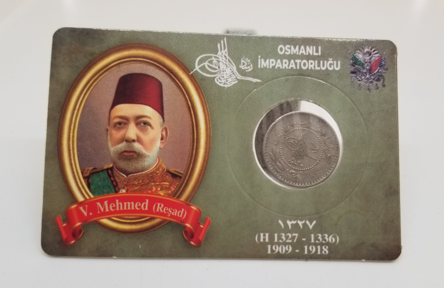 MEHMET REŞAD HAN DÖNEMİ KOLEKSİYONLUK NİKEL 10 PARA
