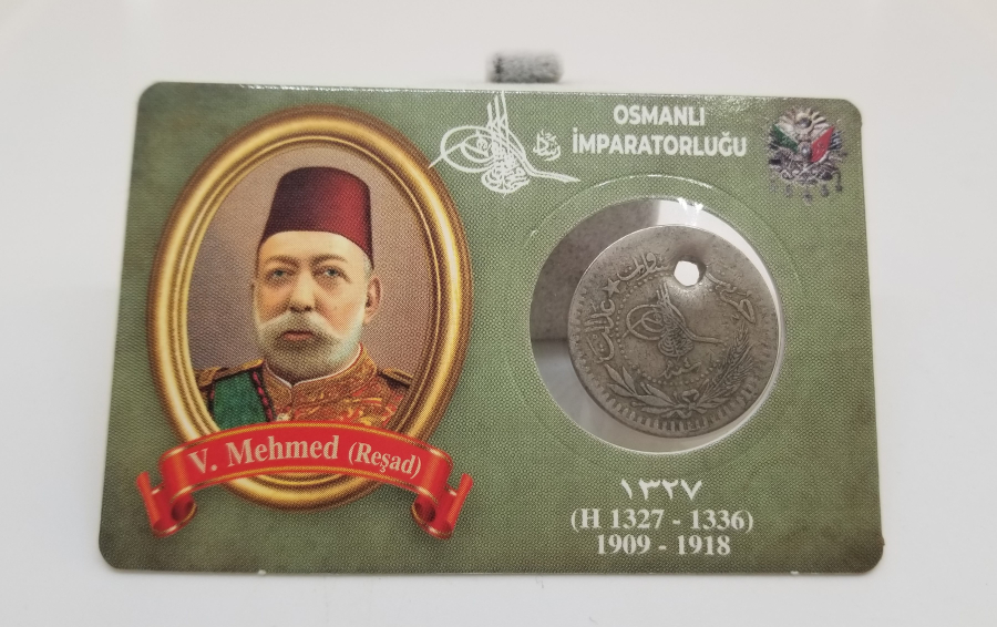 MEHMET REŞAD HAN DÖNEMİ KOLEKSİYONLUK NİKEL 40 PARA