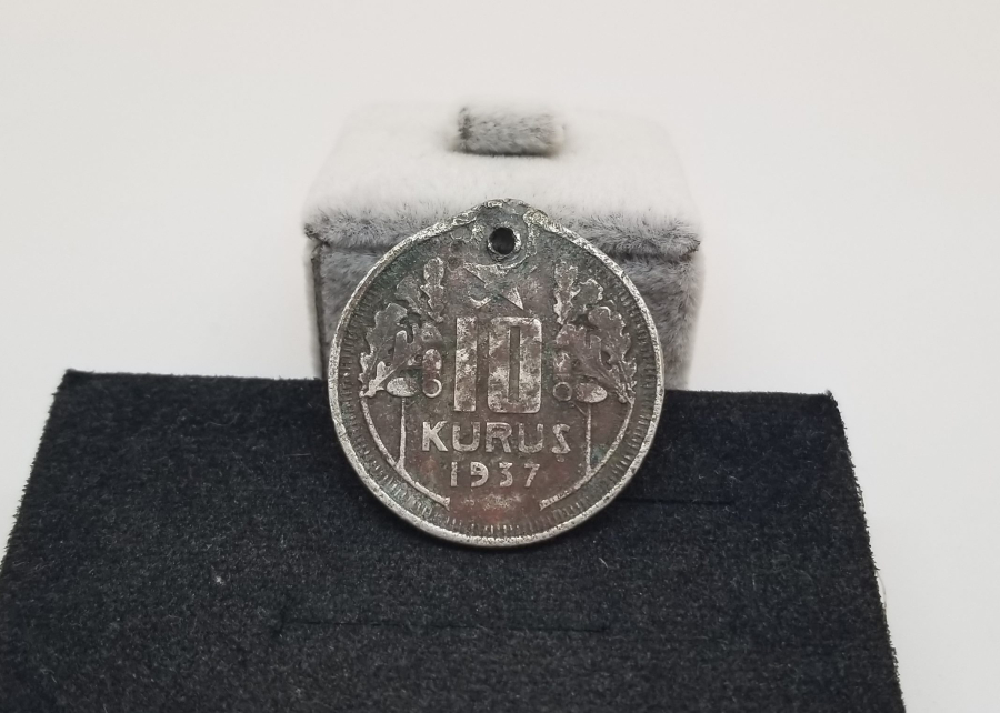 TÜRKİYE CUMHURİYETİ 1937 YILI KOLEKSİYONLUK 10 KURUŞ