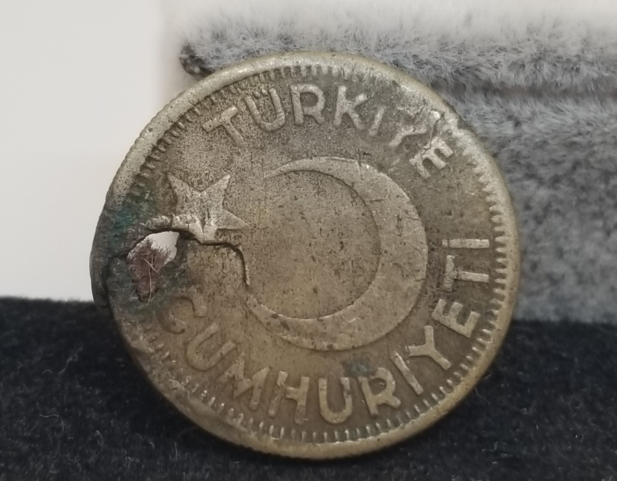 TÜRKİYE CUMHURİYETİ 1946 YILI KOLEKSİYONLUK GÜMÜŞ 25 KURUŞ