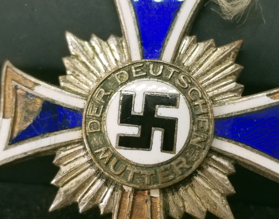 1938 NAZİ ALMAN ANNELİK ŞEREF MADALYASI