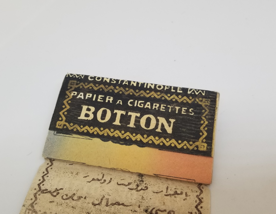 OSMANLI DÖNEMİ BOTTOM MARKA SİGARA KAĞIDI