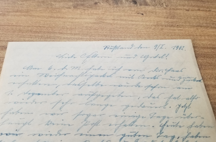 2. DÜNYA SAVAŞI DÖNEMİ NAZİ ASKER MEKTUBU