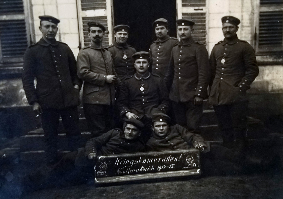 1. DÜNYA SAVAŞI CEPHE DÖNEMİ ASKERLER FOTOĞRAFI