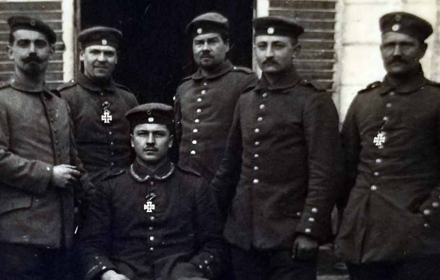 1. DÜNYA SAVAŞI CEPHE DÖNEMİ ASKERLER FOTOĞRAFI