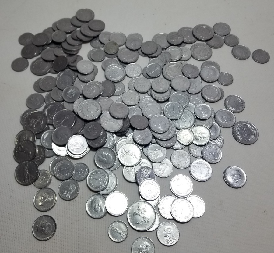 ANTİKA METAL PARA LOTU