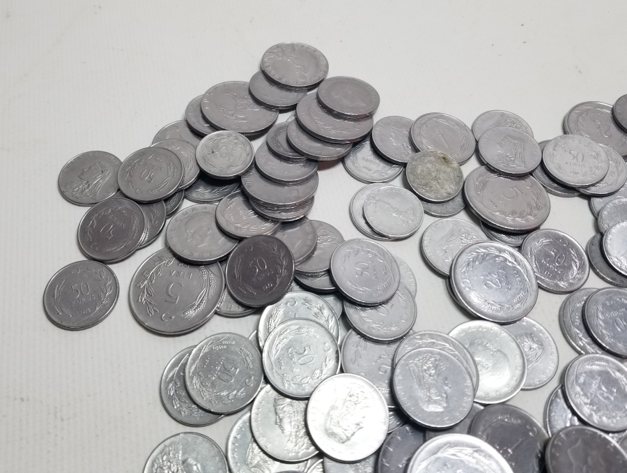 ANTİKA METAL PARA LOTU