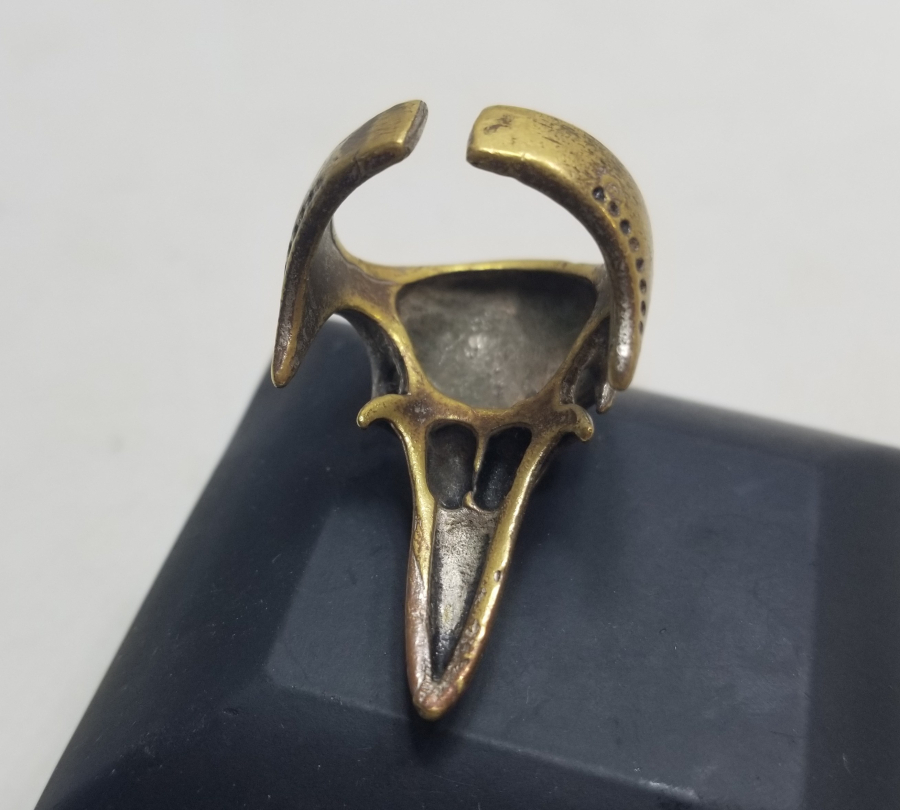 BRONZ DÖKÜM BİJUTERİ ŞOVALYE YÜZÜĞÜ
