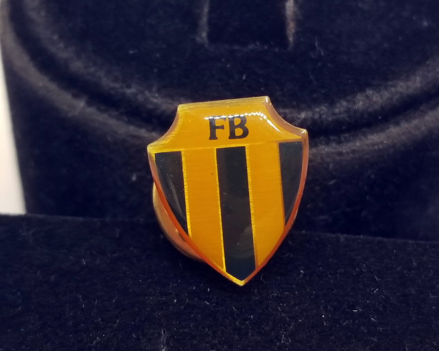 ALTIN KAPLAMA NOSTALJİK FENERBAHÇE ROZETİ