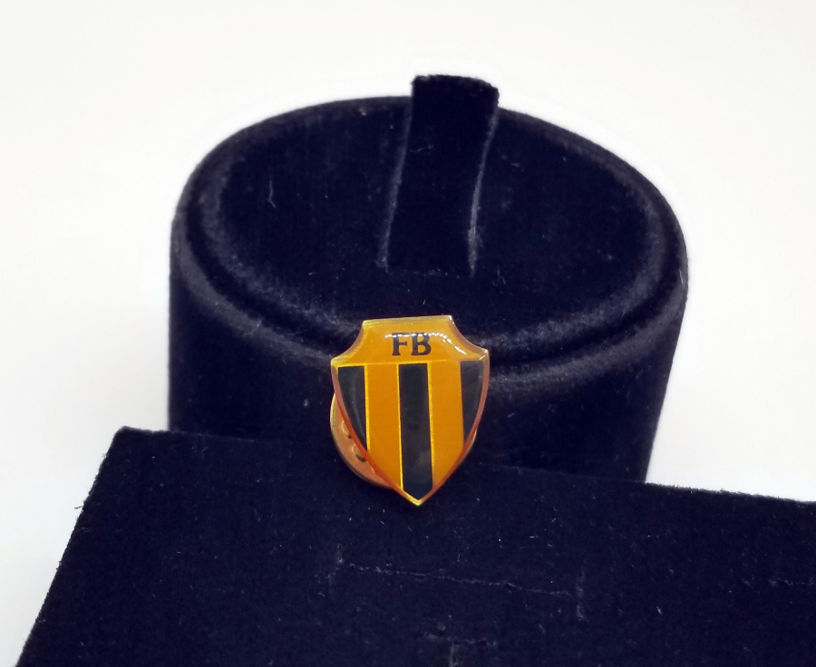 ALTIN KAPLAMA NOSTALJİK FENERBAHÇE ROZETİ