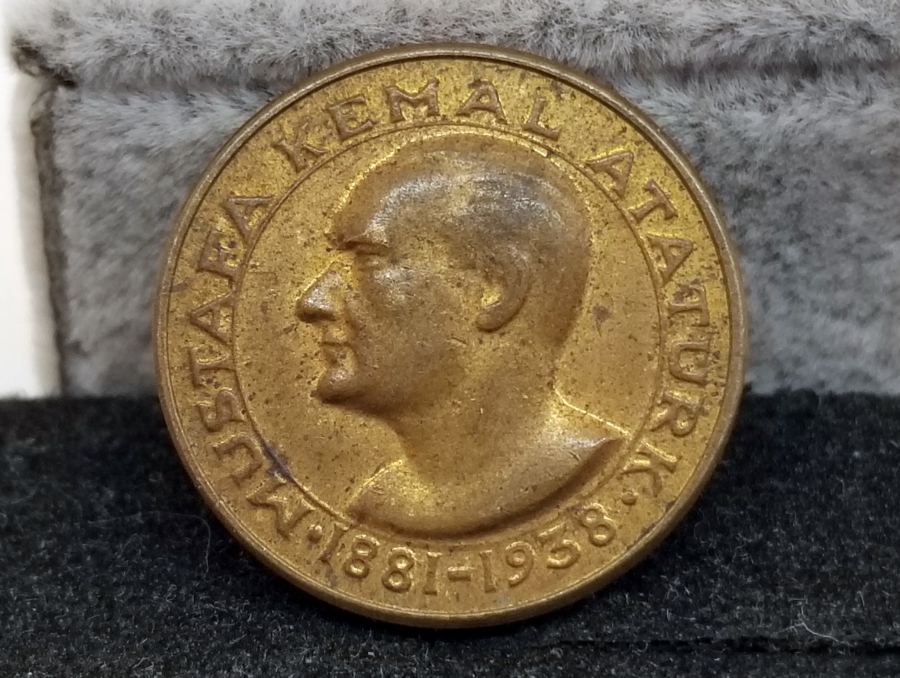 MUSTAFA KEMAL ATATÜRK GÖRSELLİ HATIRA MADALYON