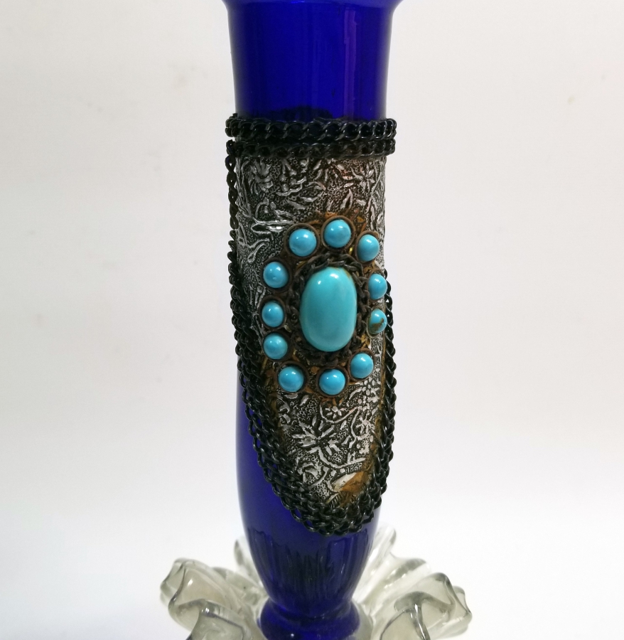 ÖZEL TASARIM ANTİKA MUMLUK - ŞAMDAN