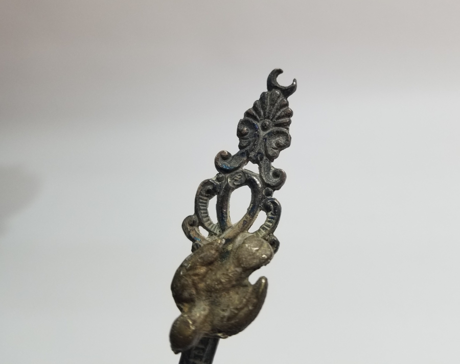 OSMANLI DÖNEMİ ÜZERİ KUŞLU SARAY İŞİ GÜMÜŞ KAŞIK