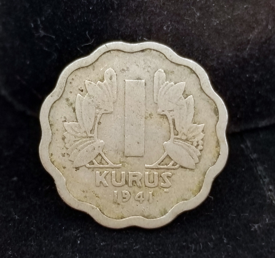 1941 YILI KOLEKSİYONLUK 1 KURUŞ