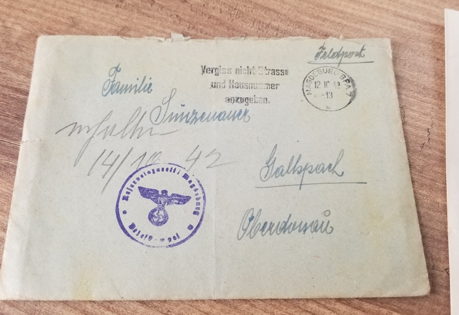 1942 TARİHLİ NAZİ ASKER MEKTUBU