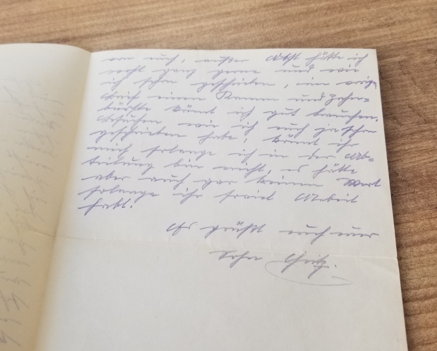 1942 TARİHLİ NAZİ ASKER MEKTUBU