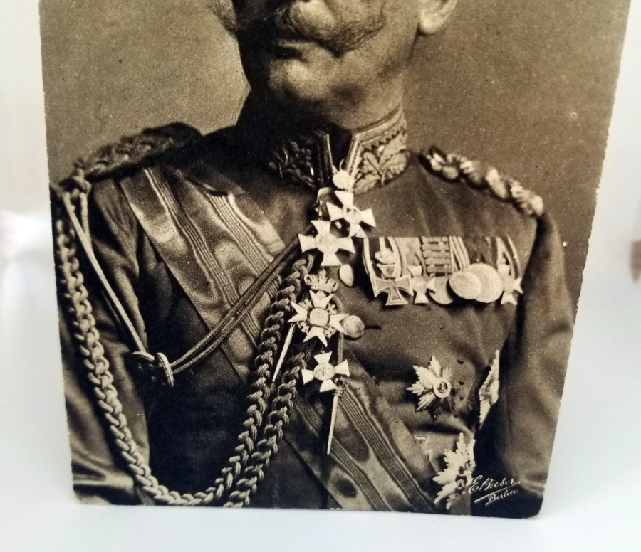 1. DÜNYA SAVAŞI DÖNEMİ GENERAL KARL VON EINEM GORSELLİ KARTPOSTAL