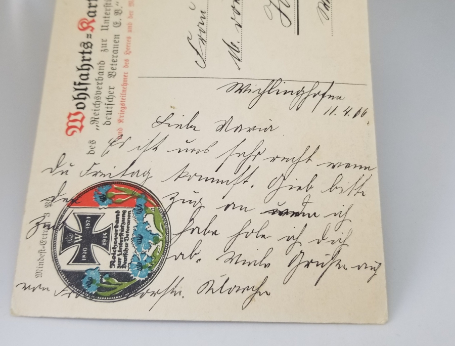 1. DÜNYA SAVAŞI DÖNEMİ GENERAL KARL VON EINEM GORSELLİ KARTPOSTAL