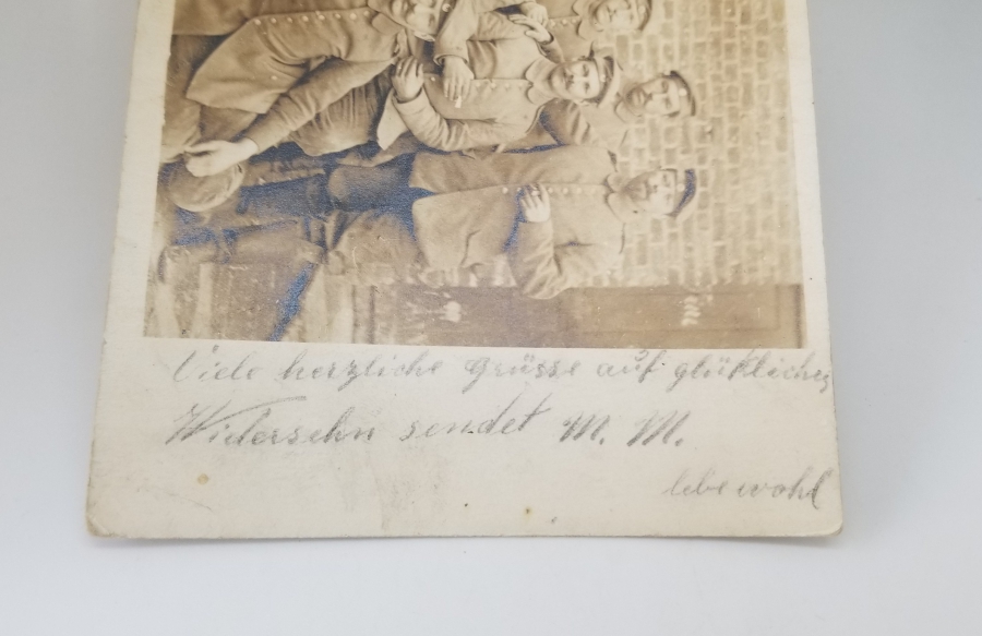 1. DÜNYA SAVAŞI DÖNEMİ ALMAN SUBAYLAR GÖRSELLİ NADİR FOTOĞRAF
