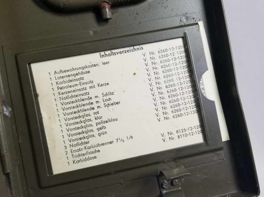 2. DÜNYA SAVAŞI DÖNEMİ TAM TAKIM NADİR ALMAN SİPER LAMBASI