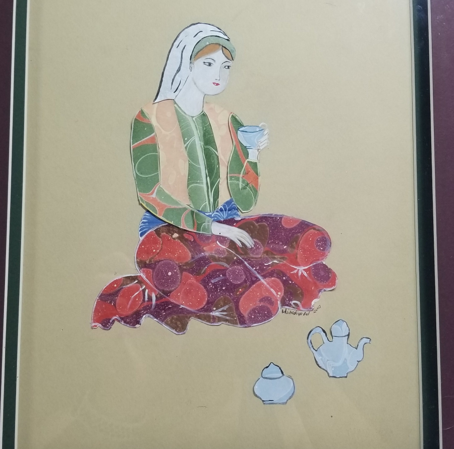 SANATÇI İMZALI EBRULU TABLO