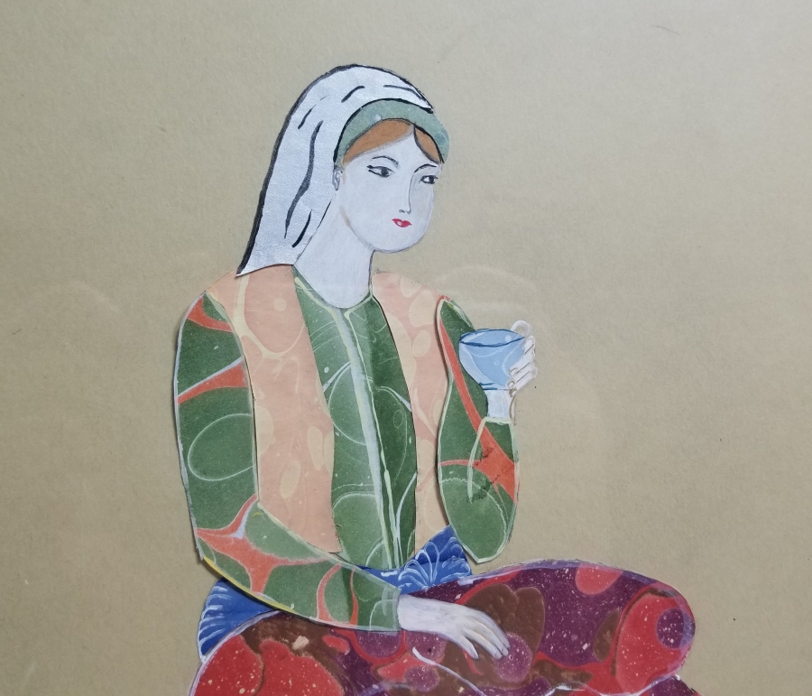SANATÇI İMZALI EBRULU TABLO