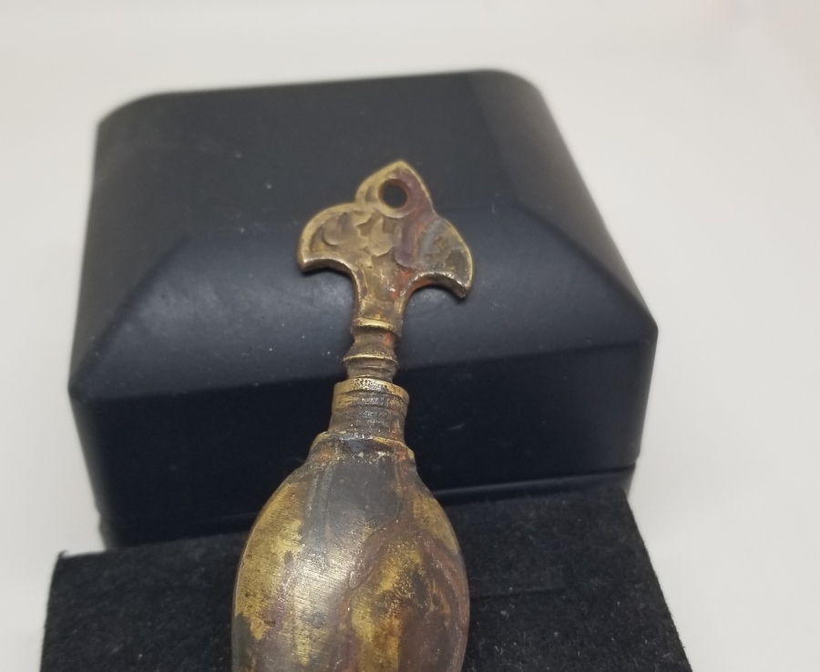 NADİR TİPTE ANTİKA BRONZ SÜRMEDAN