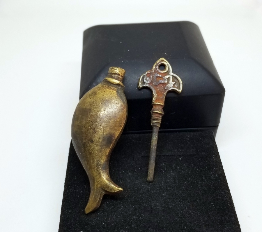 NADİR TİPTE ANTİKA BRONZ SÜRMEDAN