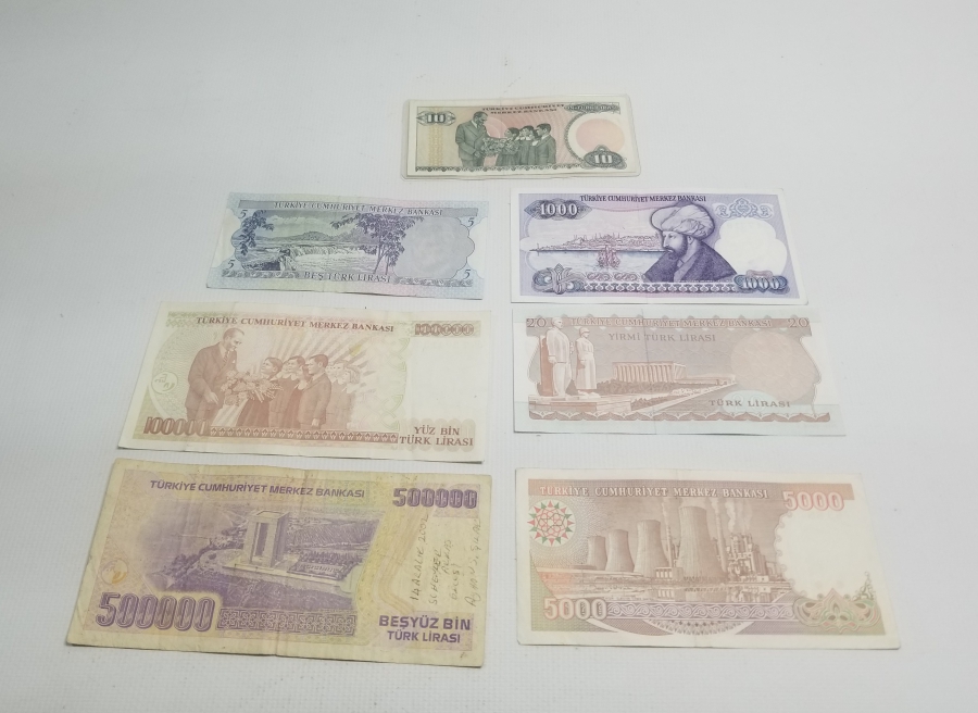 FARKLI EMİSYONLARA AİT ANTİKA PARA LOTU