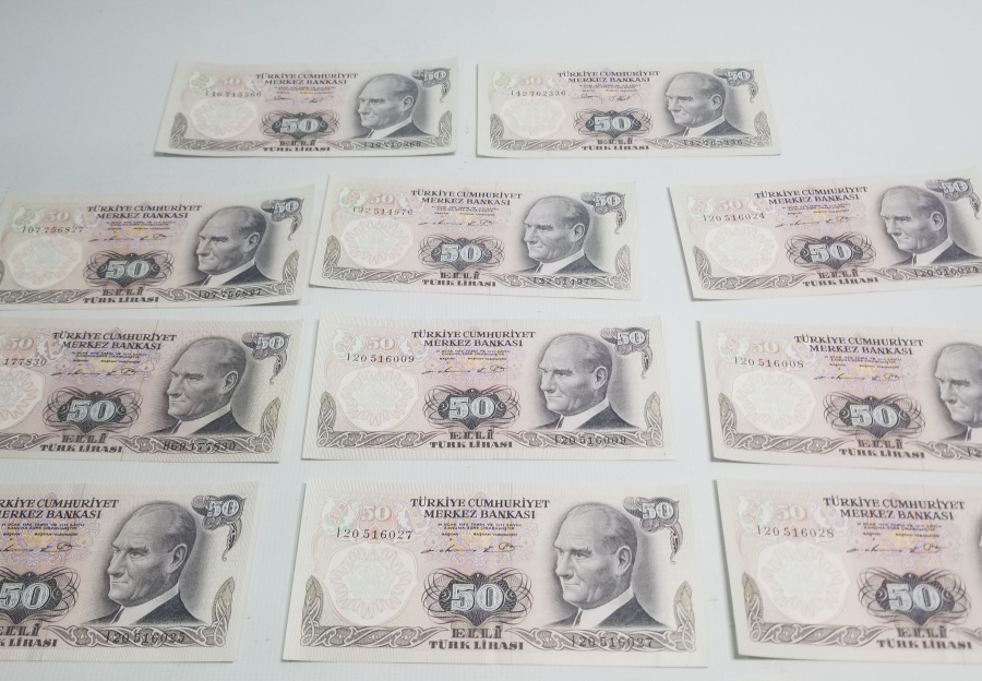 6. EMİSYON KOLEKSİYONLUK KAĞIT 50 LİRA